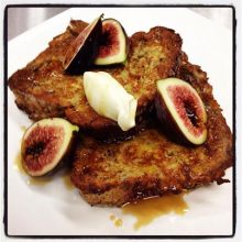 French Toast & Fresh Figs