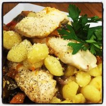 Twice Cooked Gnocchi with Spicy Pumpkin & Chicken